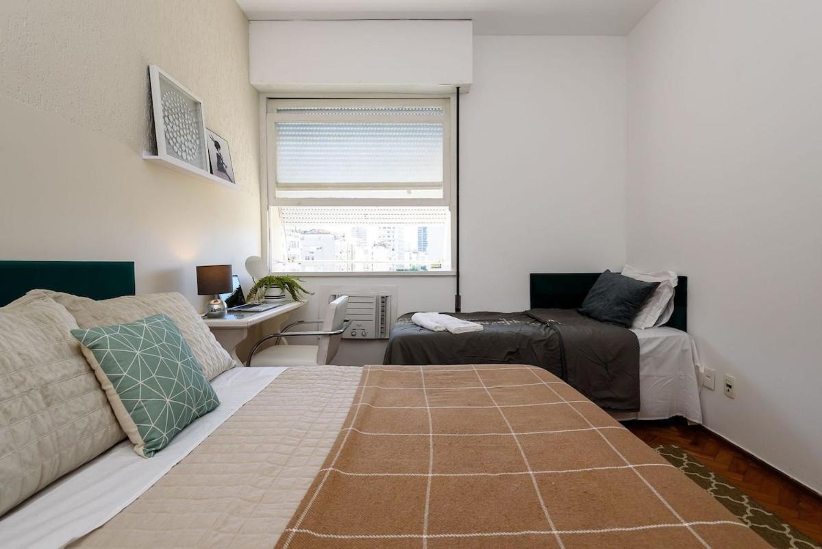 Apartamento 3/4 No Leblon A 200 Metros Da Praia Río de Janeiro